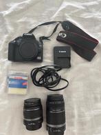 Canon EOS1000D met accesoires, Audio, Tv en Foto, Fotocamera's Digitaal, Ophalen, Gebruikt, Spiegelreflex, Canon