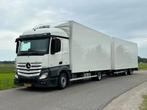 Mercedes-Benz Actros ACTROS 1940LL EURO6. 11-2017 COMBINATIE, Auto's, Vrachtwagens, Automaat, Achterwielaandrijving, Euro 6, Wit