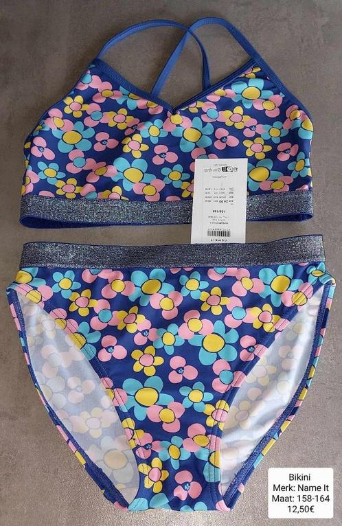 Bikini meisje: Name It maat 158 - 164 (NIEUW + LABEL), Kinderen en Baby's, Kinderkleding | Kinder-zwemkleding, Nieuw, Bikiniset