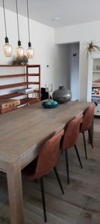 Prachtige eettafel eik hout, Huis en Inrichting, Ophalen, Zo goed als nieuw