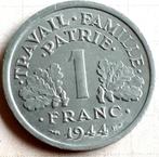 FRANCE ; 1 FRANC 1944 C KM 885 a3 BEL ÉTAT ! !, Timbres & Monnaies, Enlèvement ou Envoi, Monnaie en vrac, France