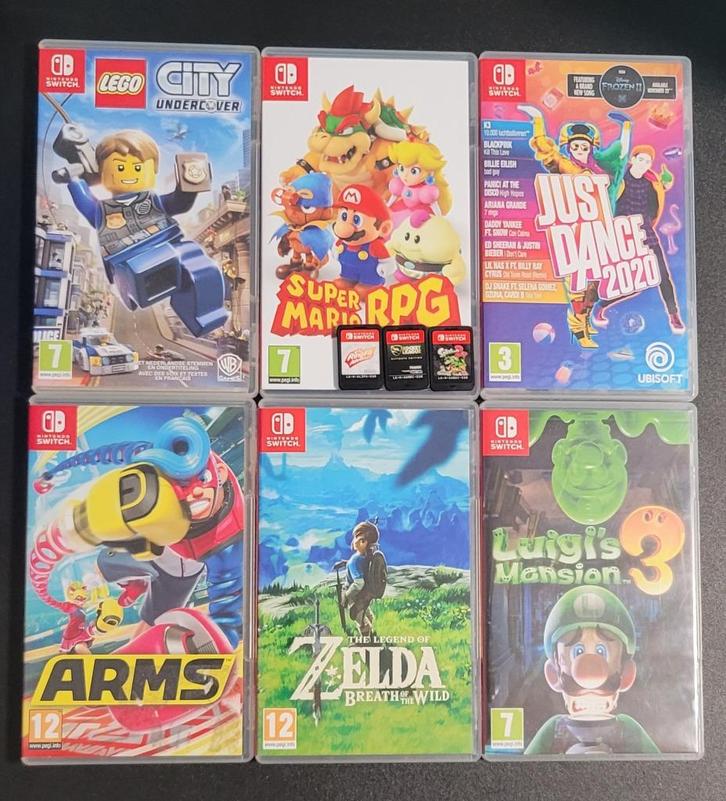 Jeux switch, Games en Spelcomputers, Games | Nintendo Switch, Zo goed als nieuw, Ophalen