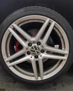 Jantes Mercedes 18 pouces 5x112 avec pneus d'hiver, 18 pouces, Pneus et Jantes, Enlèvement, 225 mm