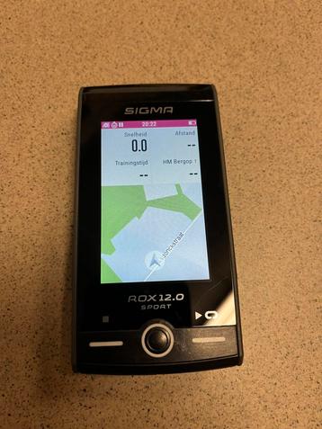 GPS pour vélo de sport Sigma Rox 12, Enlèvement ou Envoi, Capteur de fréquence cardiaque, Comme neuf