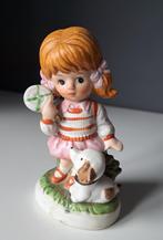 Porselein Meisje met hond, Verzamelen, Ophalen, Zo goed als nieuw, Mens