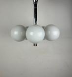 Vintage Hustadt Leuchten glazen bollen lamp, Ophalen of Verzenden
