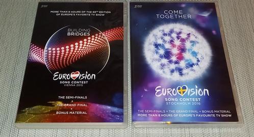 2 DVD boxen Eurovisie Song Festival, Cd's en Dvd's, Dvd's | Muziek en Concerten, Gebruikt, Muziek en Concerten, Boxset, Alle leeftijden