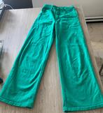 Groene jeans h&m divided maat 36, Groen, Gedragen, Lang, Maat 36 (S)