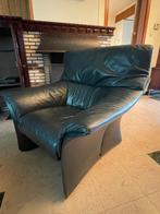 Lederen salon JORI (donkergroen), Enlèvement, Utilisé, Cuir