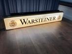 Warsteiner dubbelzijdige lichtbak reclame lamp, 128 cm!, Enlèvement ou Envoi, Utilisé, Table lumineuse ou lampe (néon)