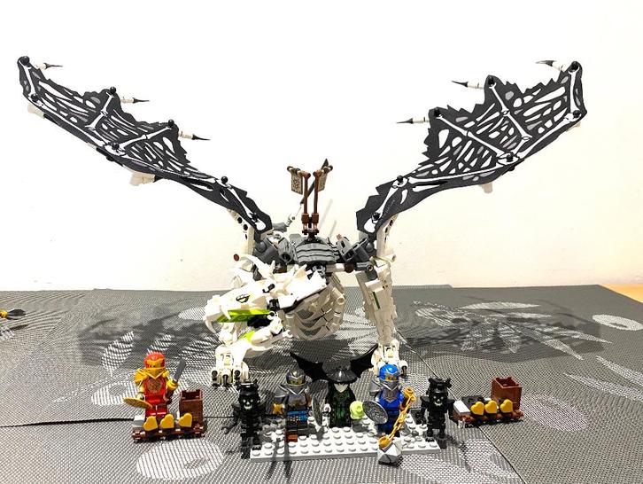 Lego Ninjago 71721 Skull Sorcerer's Draak, Enfants & Bébés, Jouets | Duplo & Lego, Comme neuf, Lego, Ensemble complet, Enlèvement