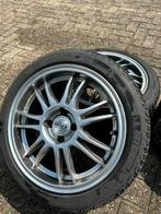 Dotz 16 inch velgen met banden (4 seizoens) 195/45, Auto-onderdelen, Band(en), 16 inch, Gebruikt, Personenwagen