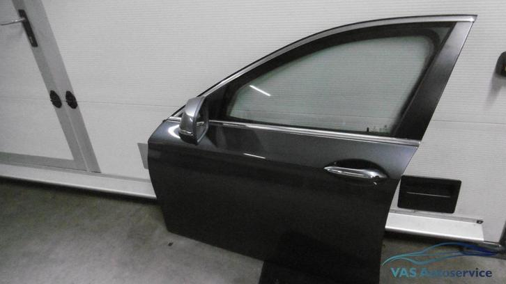 Portier linksvoor BMW 5-serie F10 en F11 mineralgrijsmetalli, Auto-onderdelen, Carrosserie, Deur, BMW, Gebruikt, Ophalen