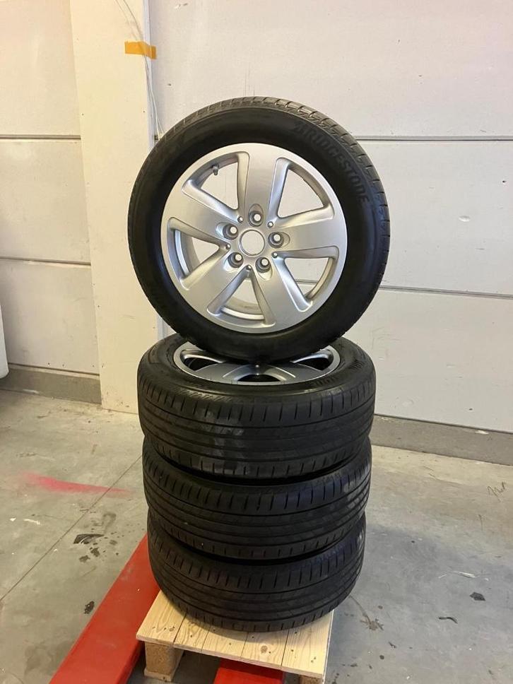 16 inch Mini Cooper Clubman HeliSpoke 492 Bridgestone Banden, Auto-onderdelen, Banden en Velgen, Band(en), Zomerbanden, 16 inch