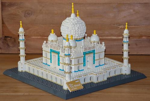 mausoleum uit India – 1505 bouwsteentjes – met bouwplan, Kinderen en Baby's, Speelgoed | Bouwstenen, Zo goed als nieuw, Ophalen