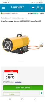 Master BLP73M 73kw gasverwarmingsventilator, Doe-het-zelf en Bouw, Verwarming en Radiatoren, Ophalen of Verzenden, Zo goed als nieuw