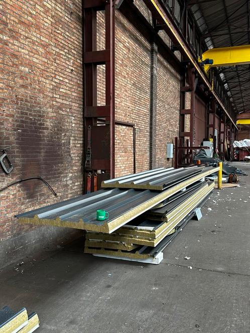Sandwichpanelen 60mm rotswol, Doe-het-zelf en Bouw, Dakpannen en Dakbedekking, Nieuw, Ophalen