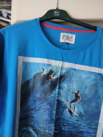Patrol t,-shirt met print xxl, Nieuw, Overige maten, Petrol, Verzenden