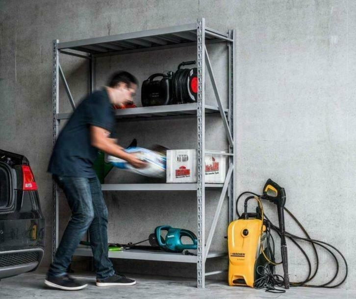 Degelijke legbordstellingen op voorraad, snel geleverd!!, Zakelijke goederen, Kantoor en Winkelinrichting | Magazijn, Stelling en Opslag