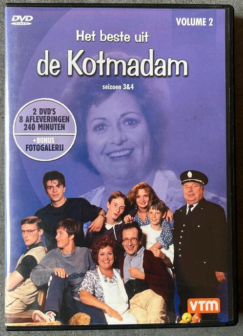 Dvd’s het beste uit de kotmadam seizoenen 3 & 4, CD & DVD, DVD | Néerlandophone, Comme neuf, Enlèvement ou Envoi