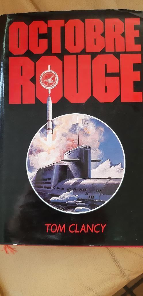 octobre rouge tom clancy, Livres, Thrillers, Utilisé, Enlèvement ou Envoi