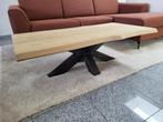 Salontafel massief eik, Ophalen, 50 tot 100 cm, 100 tot 150 cm, Eikenhout