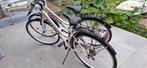 2 witte damesfietsen, Ophalen, Zo goed als nieuw