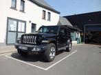 Jeep Wrangler 2.0 Turbo Sahara*73000km*Black* (bj 2019), 4 deurs, 4 cilinders, Zwart, Leder