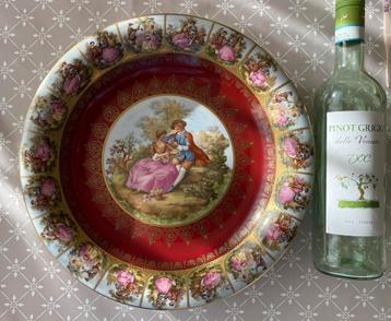 Groot sierbord van Hutschenreuter beschikbaar voor biedingen