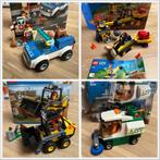 Lego City, 4 stuks met doosjes compleet, Comme neuf, Lego, Enlèvement ou Envoi