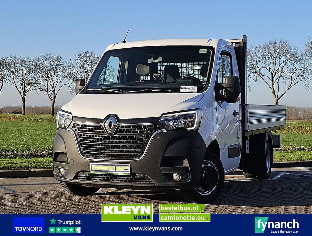Renault MASTER 2.3 L3 Open-Laadbak!, Auto's, Bestelwagens en Lichte vracht, Renault, Wit, Bedrijf, Cruise Control