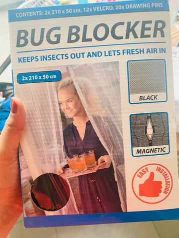 Bug blocker  gordijn 2 doosjes beschikbaar voor biedingen