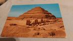 Postkaart : De oude getrapte piramide van Saqqara/Egypte, Verzamelen, Verzenden, Buiten Europa