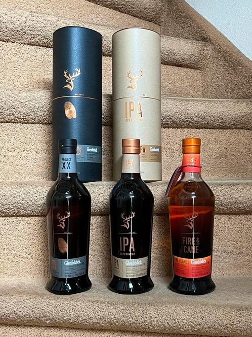 3 flessen whisky Glenfiddich, Collections, Vins, Neuf, Enlèvement ou Envoi