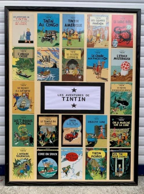 Tintin - collection - Les Aventures de Tintin, Collections, Personnages de BD, Comme neuf, Image, Affiche ou Autocollant, Tintin
