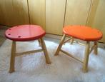 Jolis tabourets pour enfants Van Dijk Toys, vintage. Lot:, Enfants & Bébés, Chaise(s), Enlèvement, Utilisé