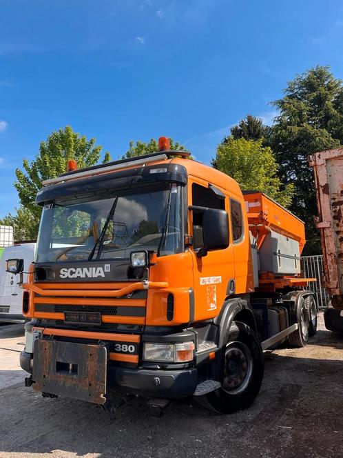 Scania 114G.380 container- en verspreidingsdrager, Auto's, Vrachtwagens, Particulier, Scania, Diesel, 2 deurs, Handgeschakeld