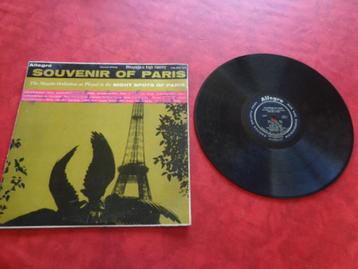 Vinyle. "Souvenir of Paris". Vintage 1956