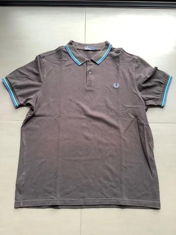 Fred Perry polo bruin XL