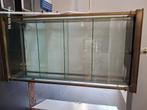 Glas kast 194x100x41 cm, Minder dan 50 cm, Gebruikt, 75 cm of meer, Ophalen of Verzenden
