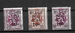 Belgische Postzegels  -  375A/375/376, Postzegels en Munten, Postzegels | Europa | België, Verzenden, Postfris
