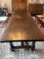 Eetkamertafel, Huis en Inrichting, Ophalen, Eikenhout, 200 cm of meer, 50 tot 100 cm