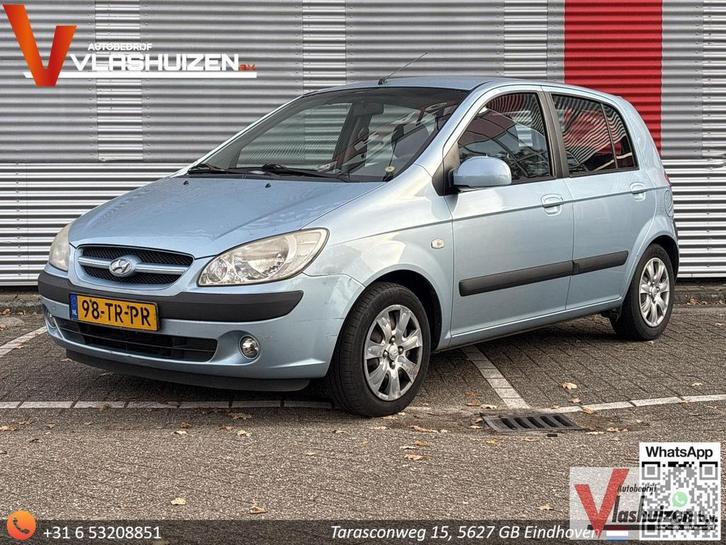 Hyundai Getz 1.4i Active Joy | 5-Deurs | Airco | APK 05-2026, Autos, Hyundai, Entreprise, Getz, ABS, Airbags, Air conditionné