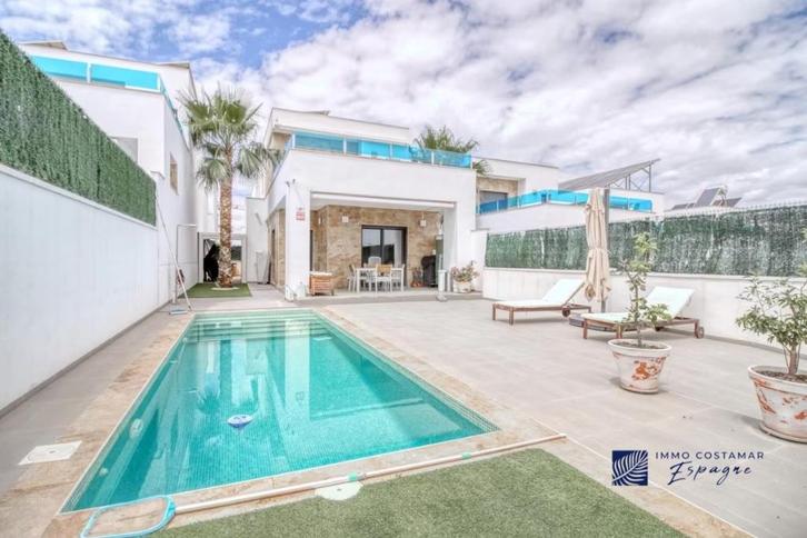 villa 3ch a vendre en espagne, seconde résidence au soleil, Immo, Buitenland, Spanje, Woonhuis, Stad