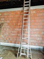 3 delige ladder 3,5m per deel, Bricolage & Construction, Échelles & Escaliers, Échelle, Utilisé, Enlèvement ou Envoi