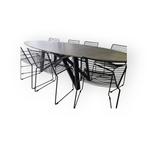 NIEUWE eettafel VOLKERAMIEK 2600X1100 Ovaal, Ophalen, Nieuw, Ovaal