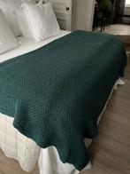 NIEUW DEKEN WOONDEKEN PLAID WOL TEAL ZEER ZACHT EN WARM, Maison & Meubles, Accessoires pour la Maison | Plaids & Couvertures, Enlèvement ou Envoi