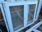 Fenêtre inclinable et pivotante double en PVC, Enlèvement, Comme neuf