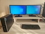 HP computers met 2 monitors, Comme neuf, Enlèvement ou Envoi