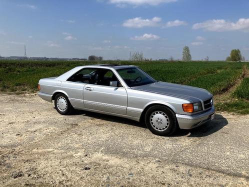 Mercedes 420 SEC V8 1986 Ancêtre en bon état!, Autos, Oldtimers & Ancêtres, Particulier, Sièges électriques, Intérieur cuir, Toit ouvrant